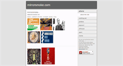 Desktop Screenshot of mirrorsmoke.com